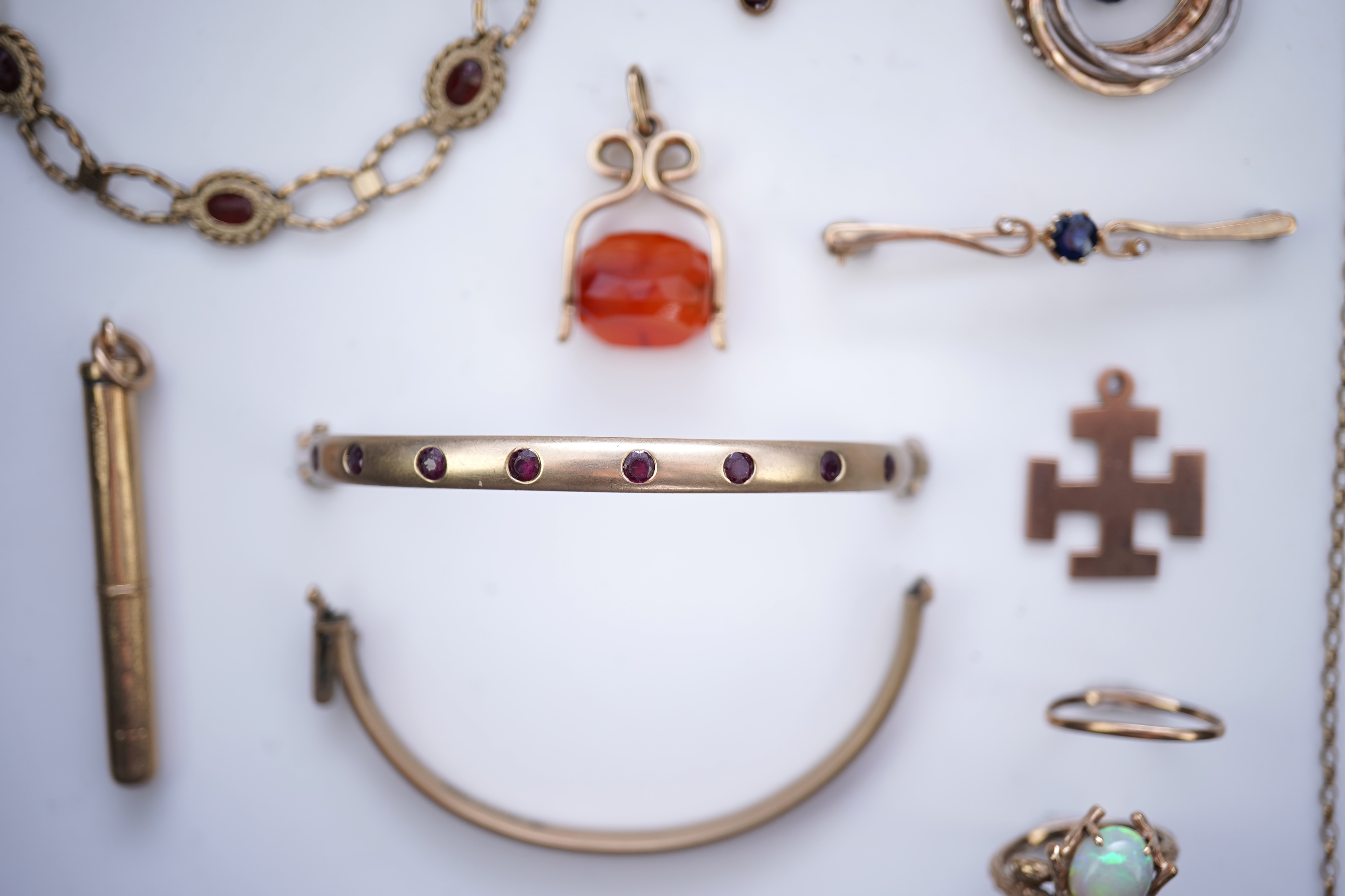 A collection of jewels